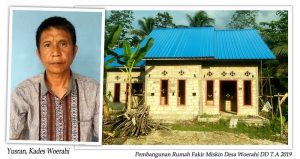 Dana Desa Woerahi Sukses Bedah Rumah Fakir Miskin, Warga Merasa Bersyukur!