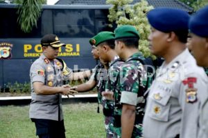 Polres Lampung Timur Laksanakan Apel Konsolidasi Pemilihan Kepala Desa Serentak