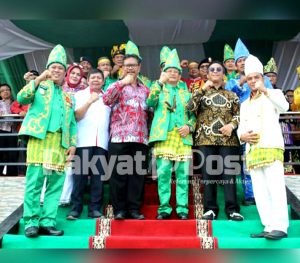 Salut Kepemimpinan Ruksamin-Raup, Lukman Abunawas Pimpin Upacara HUT Konut Ke 13