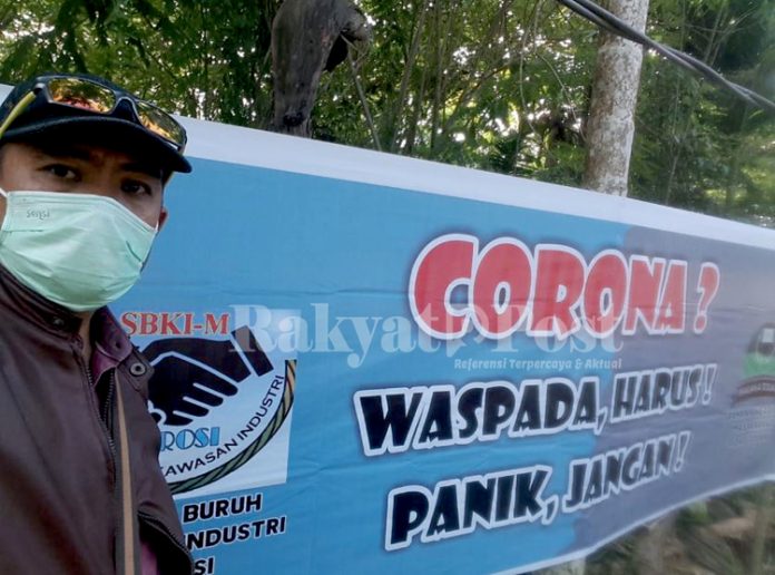 Baliho Sosialisasi Cegah Virus Corona