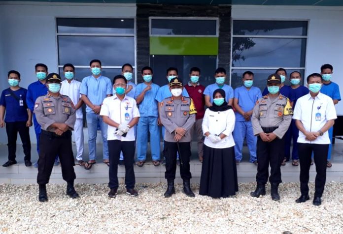 Kapolres Konsel Berkunjung Ke RSUD Konsel