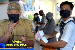 Peduli Dampak Covid 19, Kades Kaindi Cairkan BLT-DD Senilai Rp1,2 Juta