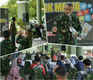 Jalin Sinergitas, Danrem 143/HO Gelar Coffe Bersama Insan Pers