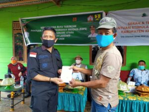 Serah Terima Buku Tabungan BSPS, Azis Muslim : Ini Hasil Kerja Keras Pemda Konut
