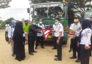 BPTD Wilayah XVIII Sultra Bersama ALFI/ILFA Gelar Pemasangan APC di Terminal Puwatu