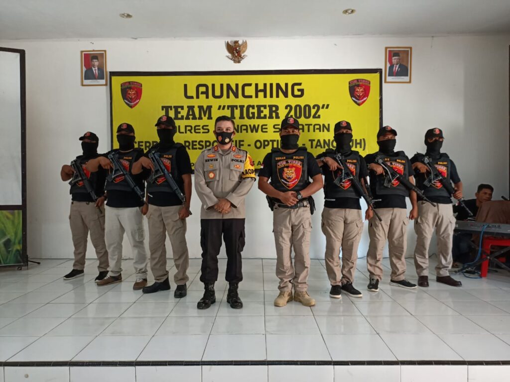 Inisiasi AKBP Erwin Pramoto, Team Tiger 2002 Polres Konsel Siap Berantas Tindak Kejahatan
