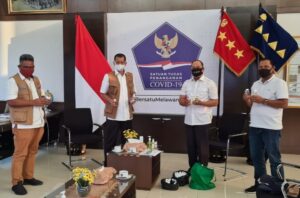 BNPB RI Terima Kunjungan Bupati Konut dan Perkenalan Biosel Konasara