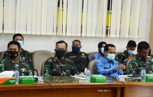 Korem 143/HO Gelar Rapat Penyusunan RKA TA 2021