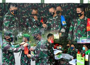 Latihan Posko I Yonif 725/Woroagi Resmi Ditutup, Ini Pesan Danrem 143/Halu Oleo