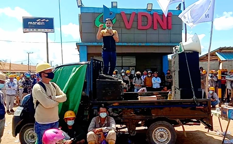 Penetapan Lima Tersangka Demo Buruh PT VDNI oleh Polda Sultra Dinilai Keliru