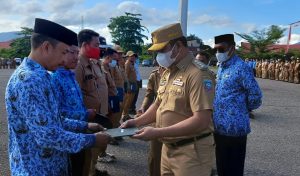 ASN Lari Saat Sidak Masker, Bupati Konut Geram