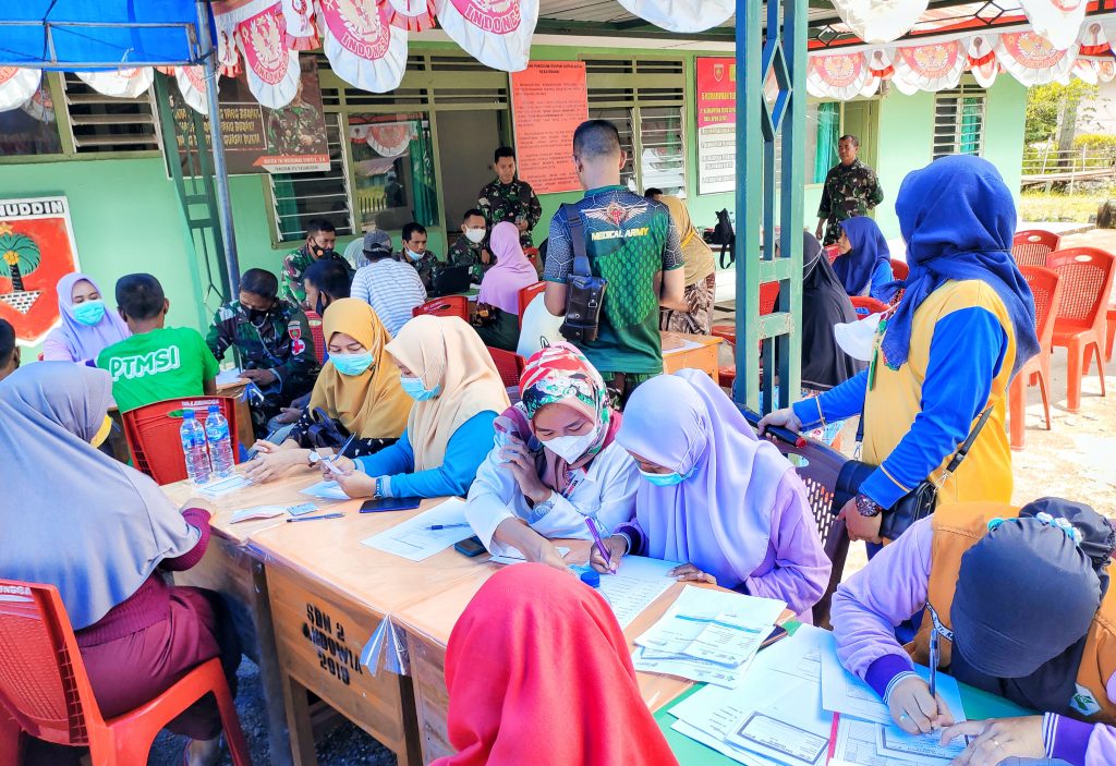 Hari ini Koramil Asera Gelar Serbuan Vaksin Covid-19