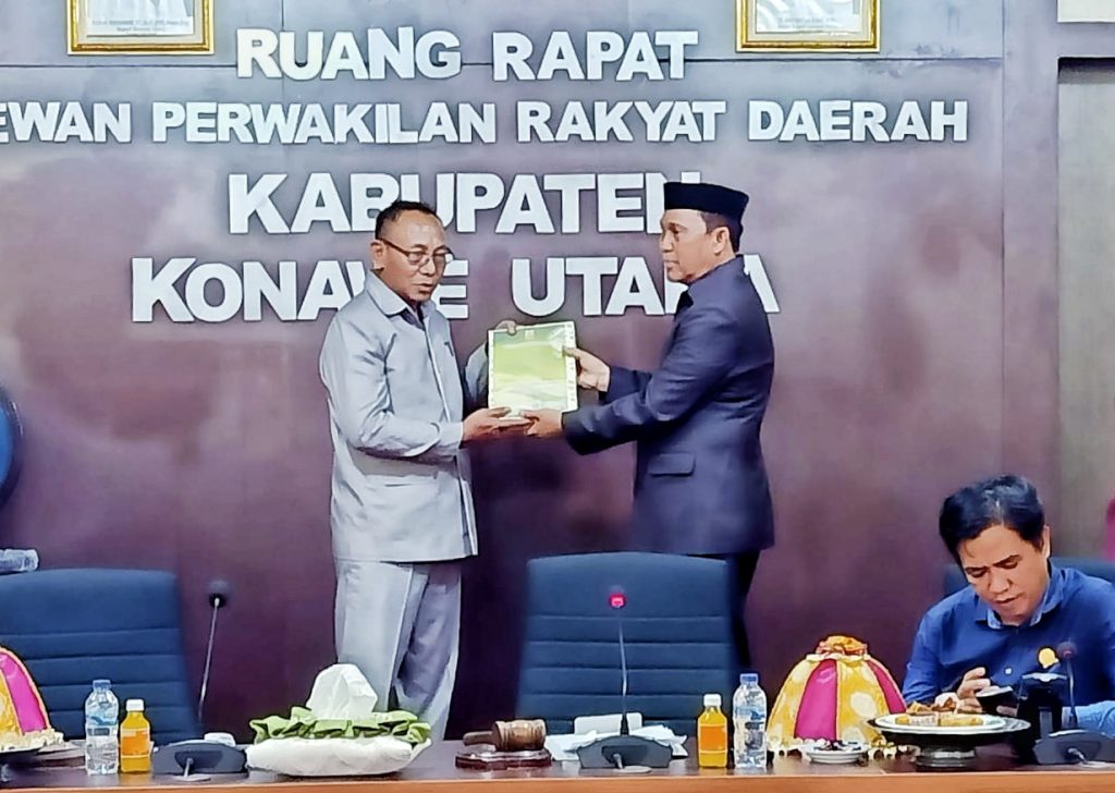 DPRD Konut Gelar Paripurna Rancangan KUA-PPAS APBD 2022