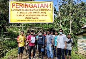 PT MUT Dinilai Ingkar Janji, Masyarakat Desa Silea Blokade JUT