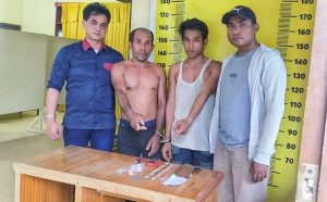 Polsek Bandar Pulau Ringkus Dua Orang Pengedar Shabu