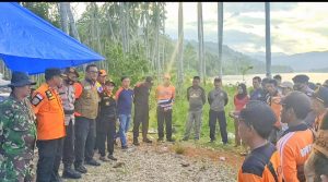 BPBD Konut dan Tim SAR Cari Korban Tenggelam di Sungai Lalindu-Lasolo