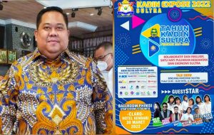 Setahun Pimpin Kadin Sultra, Anton Timbang Hadirkan 6 Artis Ibu Kota