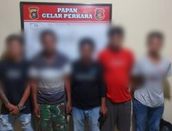 Lima Pejudi Sabung Ayam di Kapoiala Diringkus Bersama Uang Jutaan Rupiah