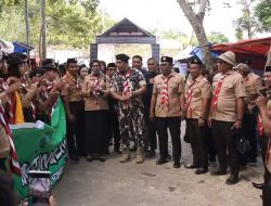 Ruksamin Satu-satunya Bupati Definitif yang Hadir dalam Jambore Daerah Sultra di Muna