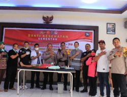 Polres Konawe Gelar Baksos Berupa Vaksinasi hingga Sunat Massal