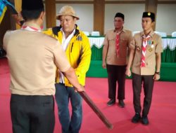 Ruksamin Harap Wawasan Kontingen Pramuka Konut Meningkat Selama Jambore di Muna
