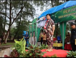 Ruksamin Menjadi Inspektur Upacara Pada Pembukaan Perjusami Polda Sultra 2022