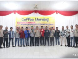 Kapolresta Kendari Silaturahmi dengan Berbagai Organisasi Mahasiswa