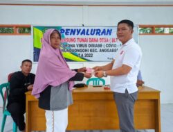 Demi Kepentingan Masyarakat, Pemdes Wunduongohi Salurkan BLT-DD Serta Buka JUT