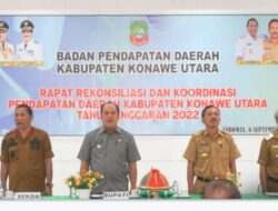 Pemkab Konut Gelar Rapat Koordinasi Demi Peroleh Data Akuntabel PAD