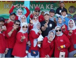 Pasukan Ruksamin Beraksi, Ribuan Orang Padati Jalan di Wawotobi