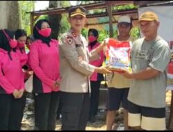 150 KK Terima Paket Bansos dari Polres Konut