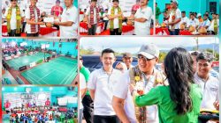 Ruksamin Buka Resmi Turnament Badminton Terbesar Se-Sultra : Konut Siap ‘SELARAS’
