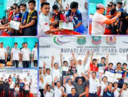 Badminton Bupati Konut Cup I Ditutup, Berikut Daftar Pemenangnya