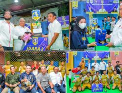 Ali Mazi Resmi Tutup Turnamen Futsal Piala Gubernur Putaran III Tahun 2022