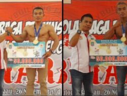 Atlet Binaraga Konut Sumbang Dua Emas di Porprov Sultra