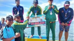 Atlet Cabor Selam Konut Boyong Emas di Porprov Sultra 2022