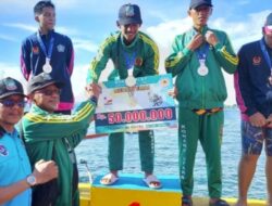Atlet Cabor Selam Konut Boyong Emas di Porprov Sultra 2022