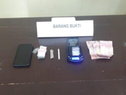 Aparat Polres Konut Ringkus Pengedar Sabu di Kompleks Pasar Lamonae