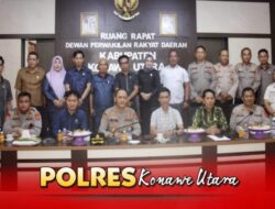 Tingkatkan Sinergitas, Kapolres Silaturahmi Ke Pimpinan DPRD Konut