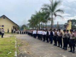 Kapolres Koltim Pimpin Apel Perdana, 128 Personel Ikuti Arahan