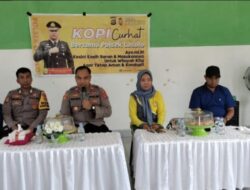 Jumat Curhat, Kapolsek Lasolo Jawab Berbagai Pertanyaan dan Keluhan Tokoh Masyarakat Wawolesea
