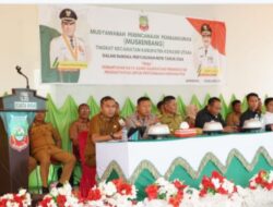 Ruksamin Harapkan Pemerintah Kecamatan Landawe dan Wiwirano Serap Seluruh Aspirasi Desa