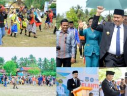 Tarian Kuda Lumping Sambut Abdul Azis Saat Gelaran Pelantikan Kades di Dangia