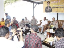 Jumat Curhat Polres Konut Bersama Wartawan, Isu Tambang hingga Narkoba Jadi Pembahasan
