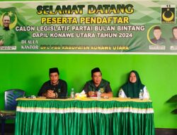 DPC PBB Konut Buka Pendaftaran Bacaleg, Tiga Orang Langsung Mendaftar