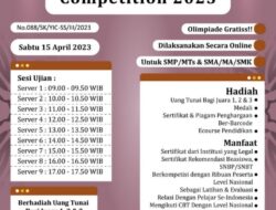 Para Pelajar Indonesia, Ayo Ikut “Youth Islamic Competition 2023” Secara Gratis