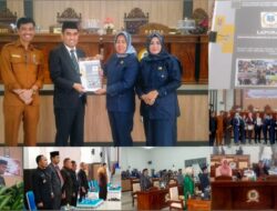 Paripurna Hasil Reses, Pokok Pikiran DPRD Diserahkan Kepada Pemkab Koltim