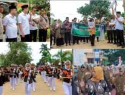 Abdul Azis Pimpin ratusan Warga Koltim dalam Pawai STQ