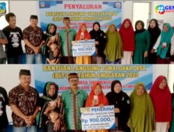 Atasi Kemiskinan Ekstrem, Pemdes Iwoi Menggura Salurkan BLT-DD Kepada 21 KPM