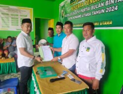 Niat Tulus Bangun Daerah, Mantan Kader Perindo Daftar Bacaleg PBB Konut 2024